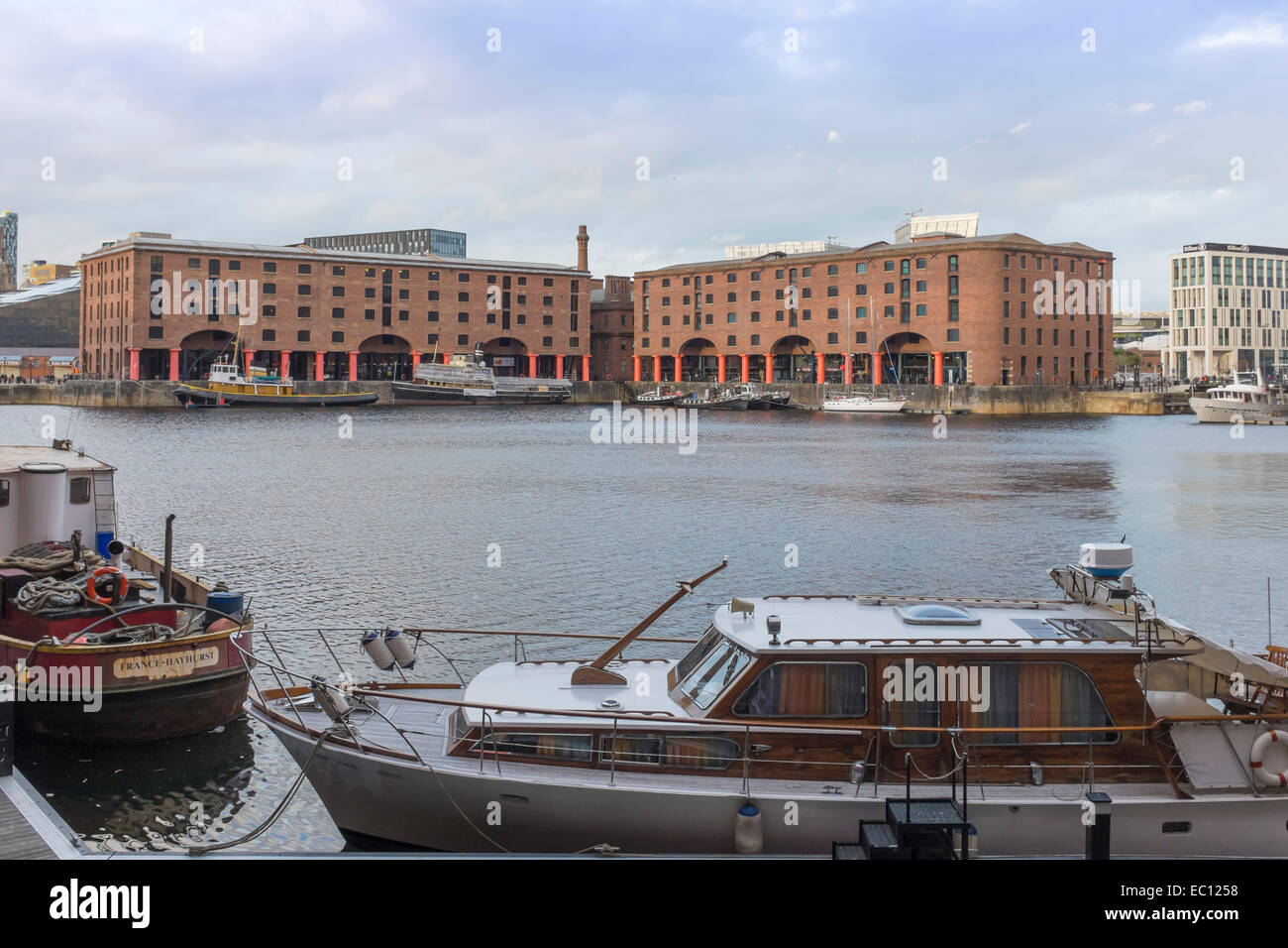 Albert Docks, Liverpool, England. Stock Photo