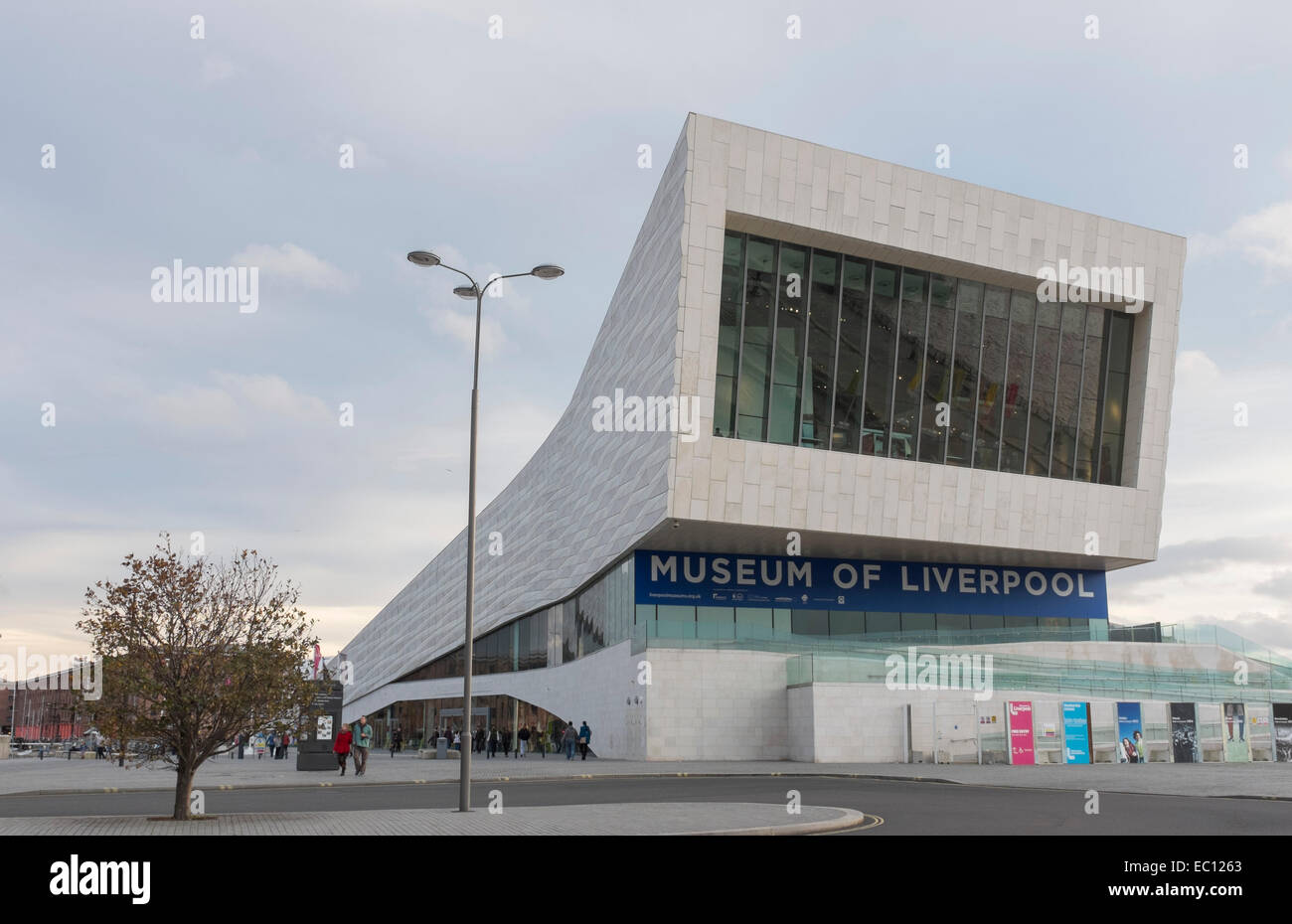 The Museum of Liverpool, Liverpool docks. Stock Photo