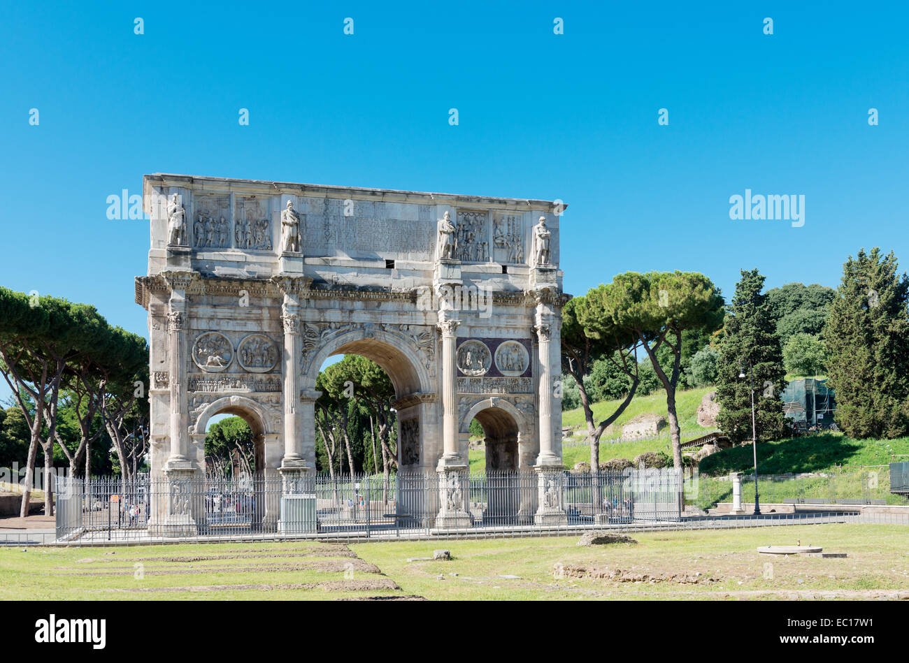 Arco di Costantino. (Constantin&rsquo;s Arc) Roma (Rome) Italy Stock Photo