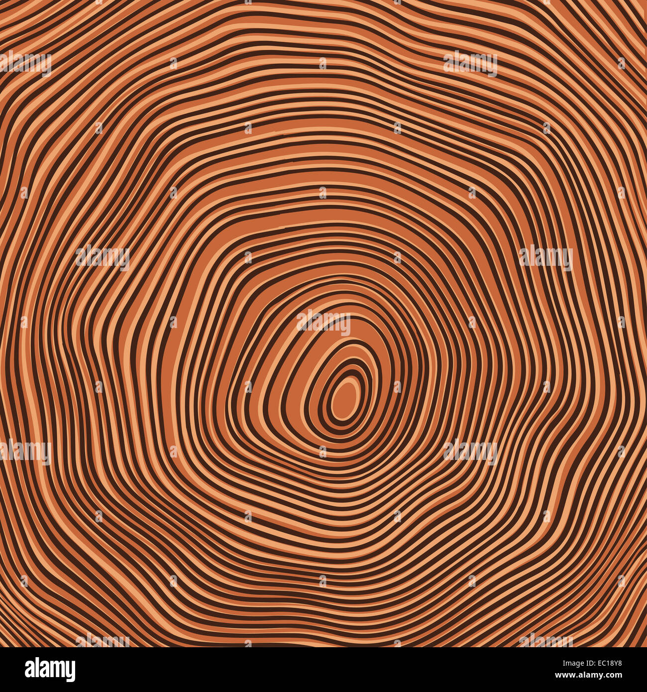 Tree rings background illustration. Color version Stock Photo - Alamy