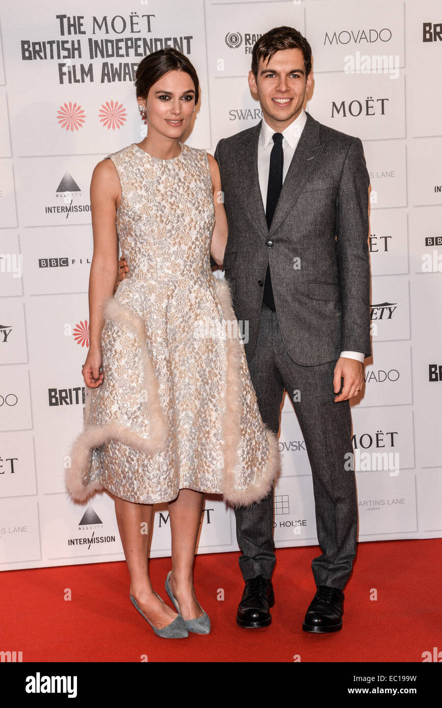 London, UK. 07th Dec, 2014. Keira Knightley attends the Moet British