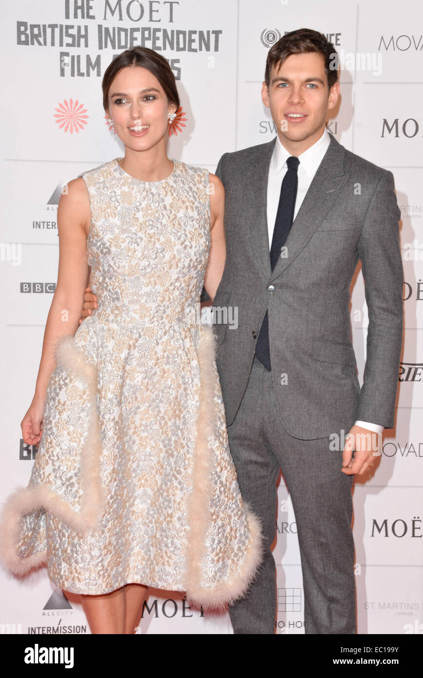 London, UK. 07th Dec, 2014. Keira Knightley attends the Moet British