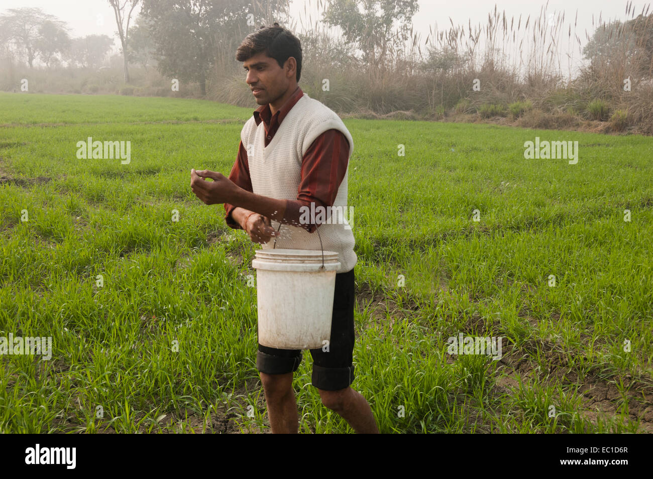 Indian man carrying sack hi-res stock photography and images - Alamy