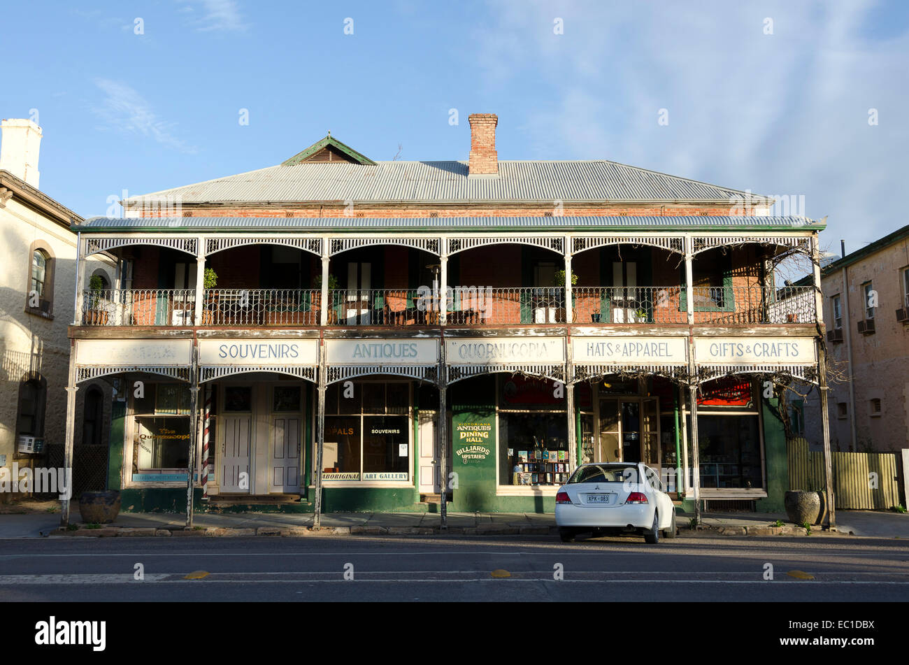 Old Hotel, souvenir and antiques shop, Quorn, South Australia Stock Photo