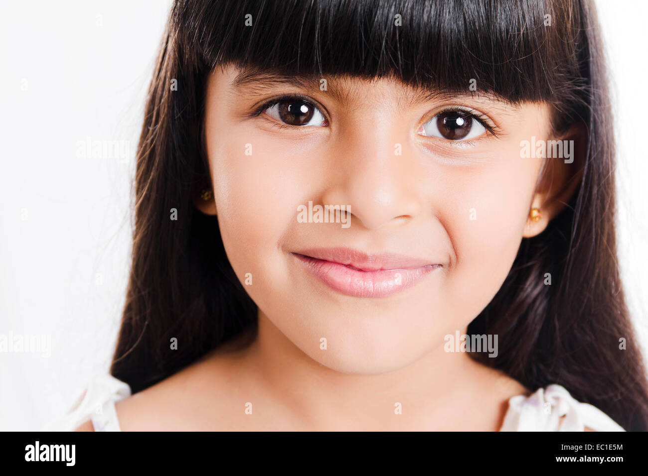 indian Beautiful Child Stock Photo