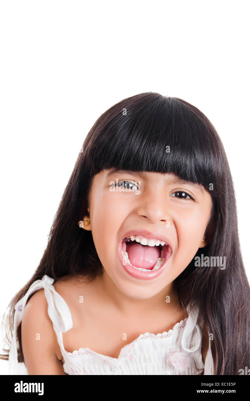 indian Beautiful Child Stock Photo