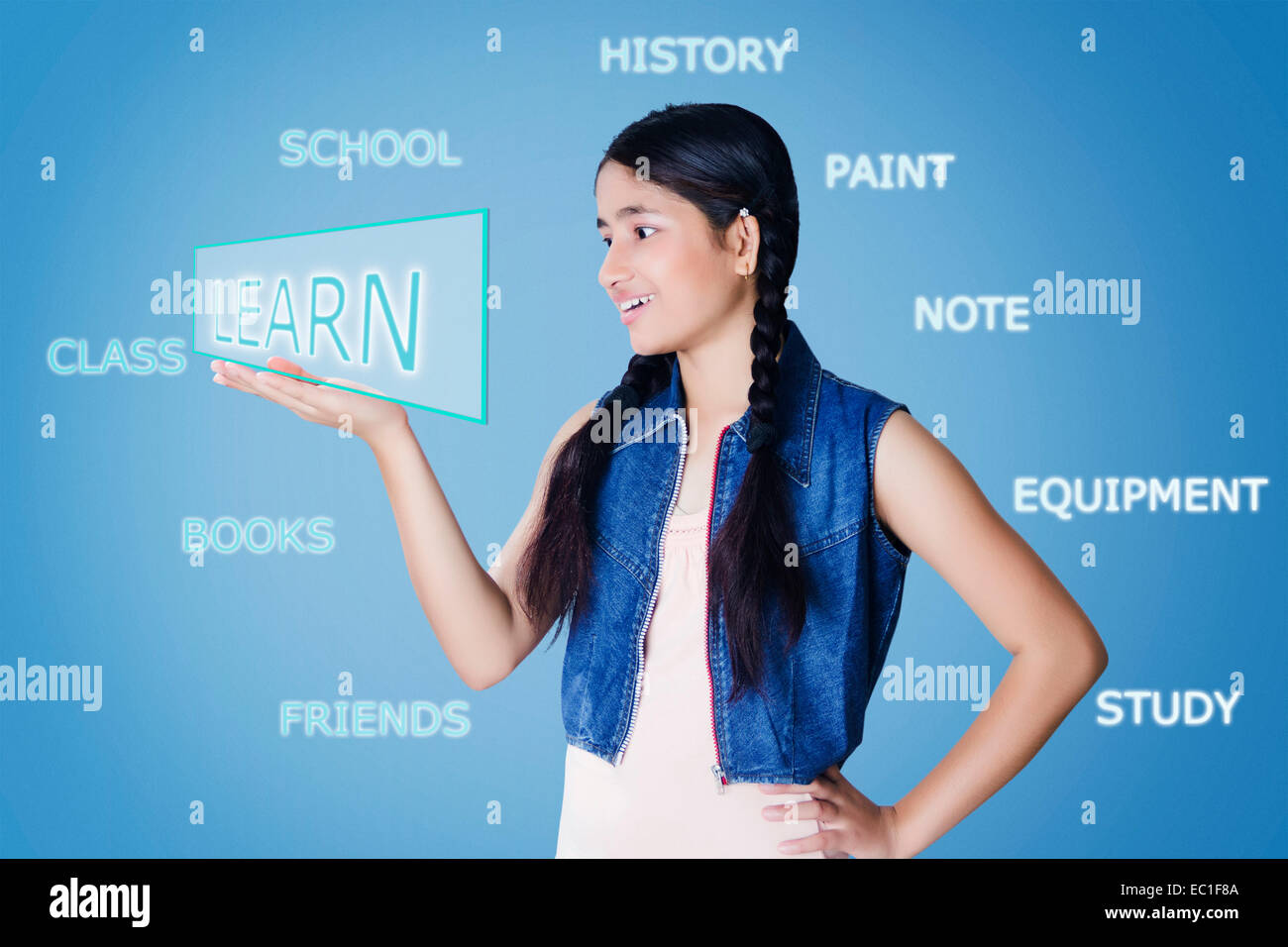 1 indian school student hi-res stock photography and images - Alamy