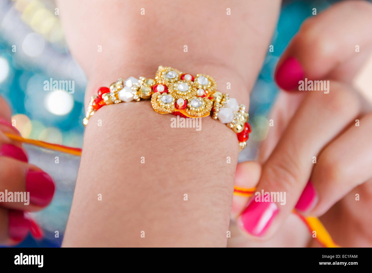pix Hand Raksha Bandhan Photography https www alamy com stock photo 2 indian children festival raksha bandhan tying rakhi 76251356 html