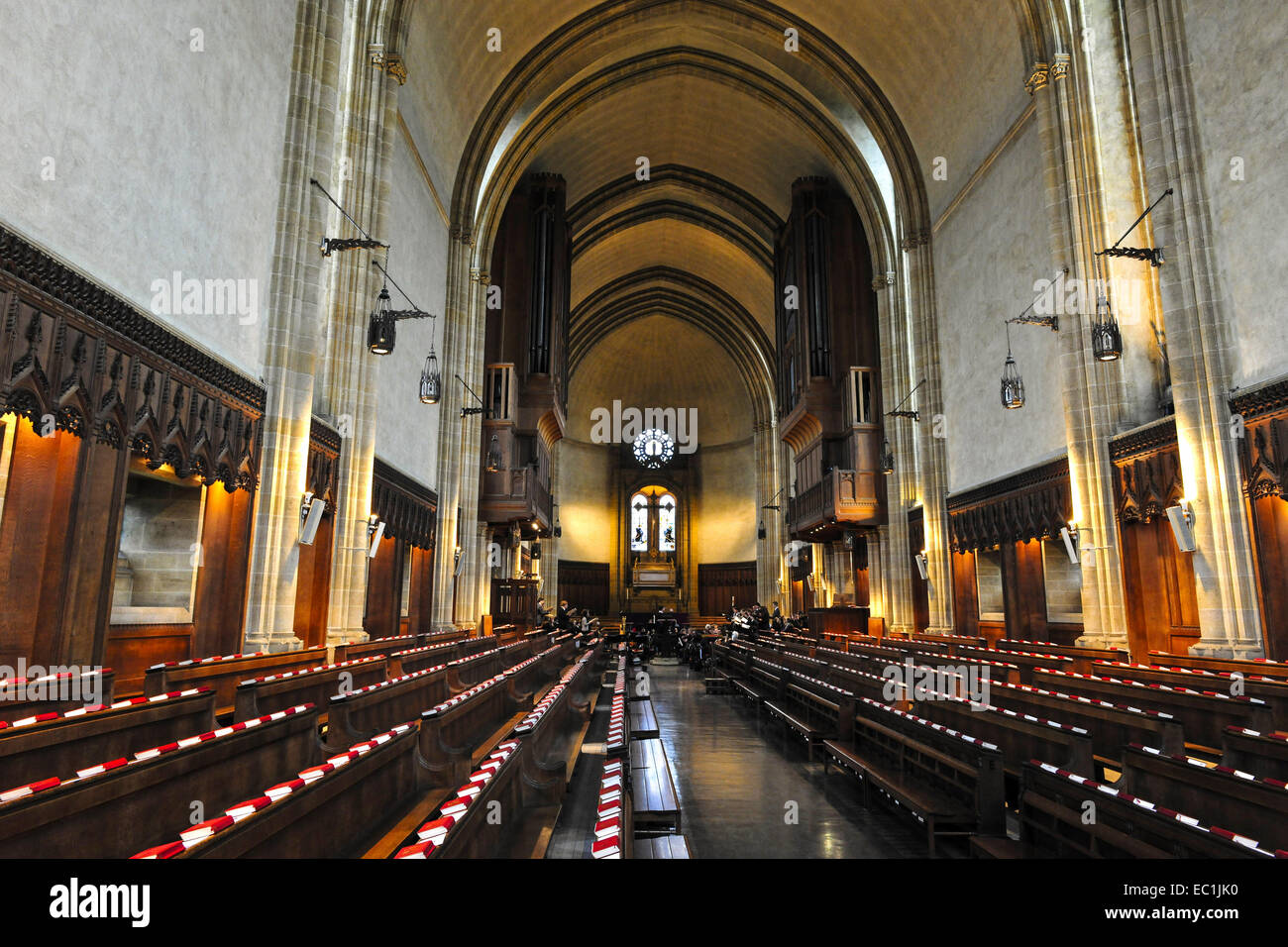Charterhouse School chapel. School was founded in 1611 by Thomas Stock