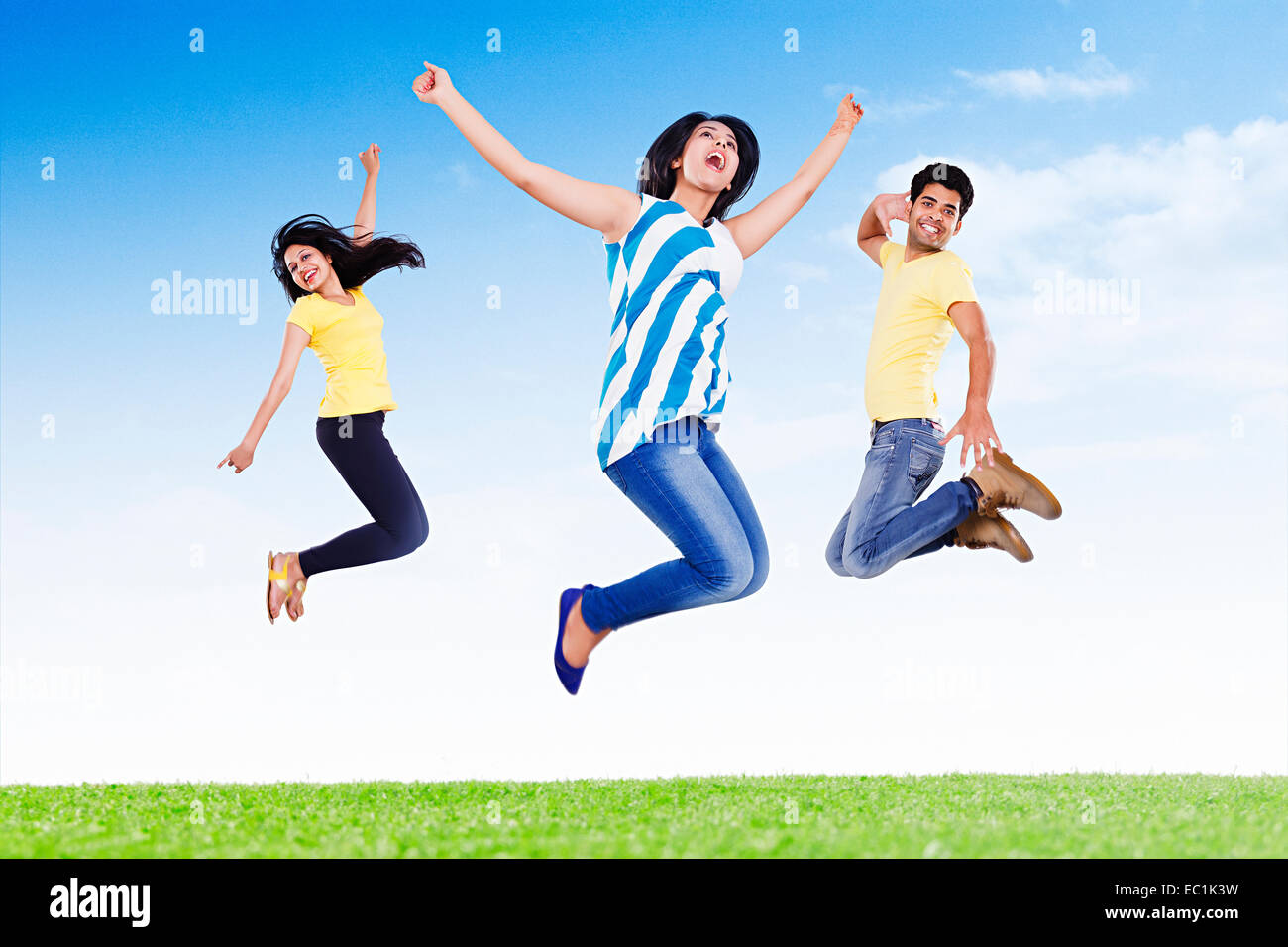 Black boy with friends hi-res stock photography and images - Alamy
