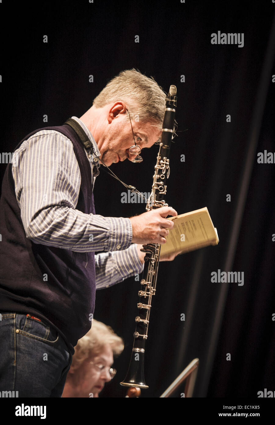 Basset clarinet hi-res stock photography and images - Alamy