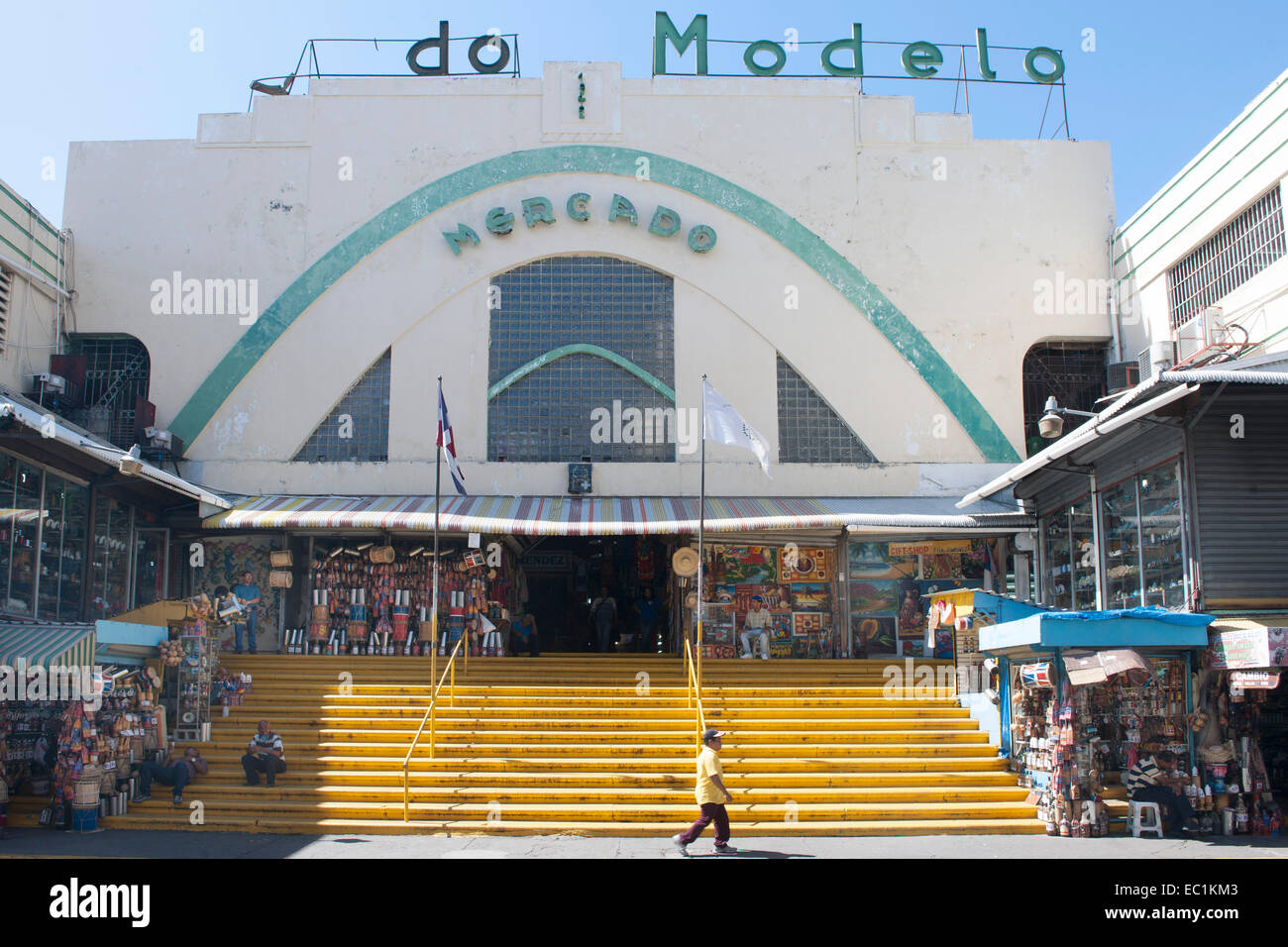 Dominikanische Republik, Santo Domingo, Zona Colonial, Mercado Modelo Stock Photo Alamy