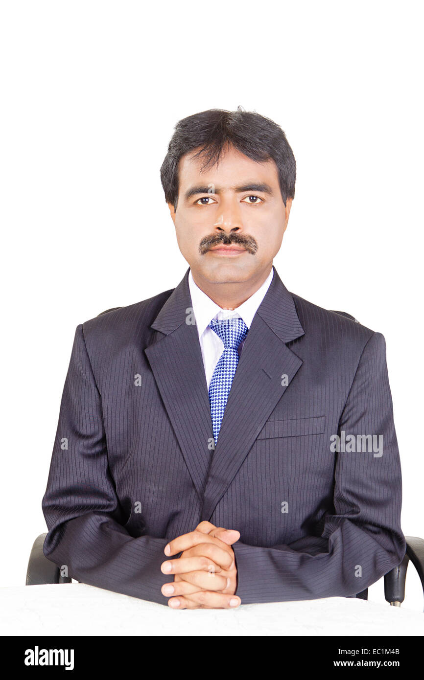 one indian Business man Stock Photo