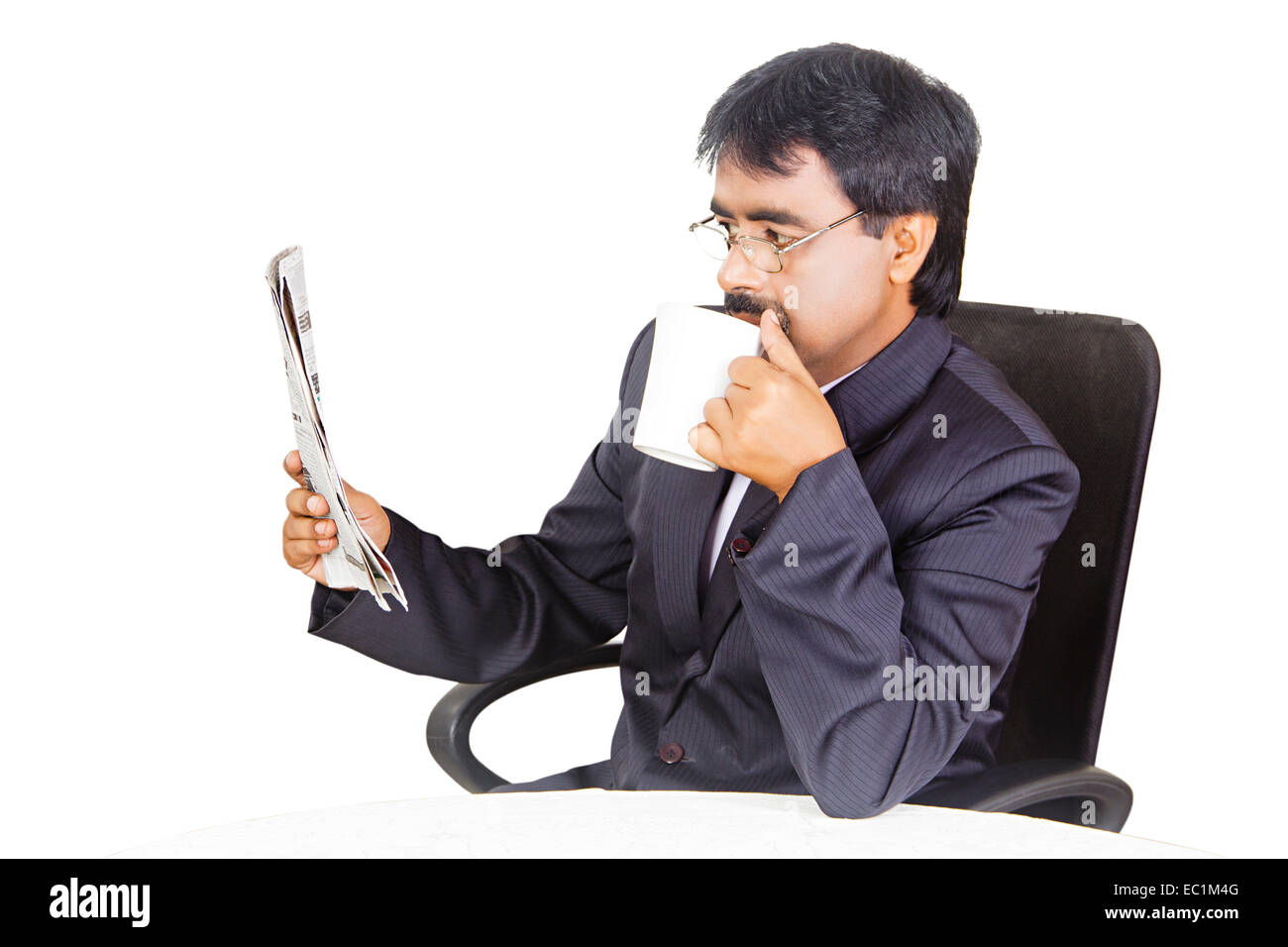 one indian Business man Stock Photo