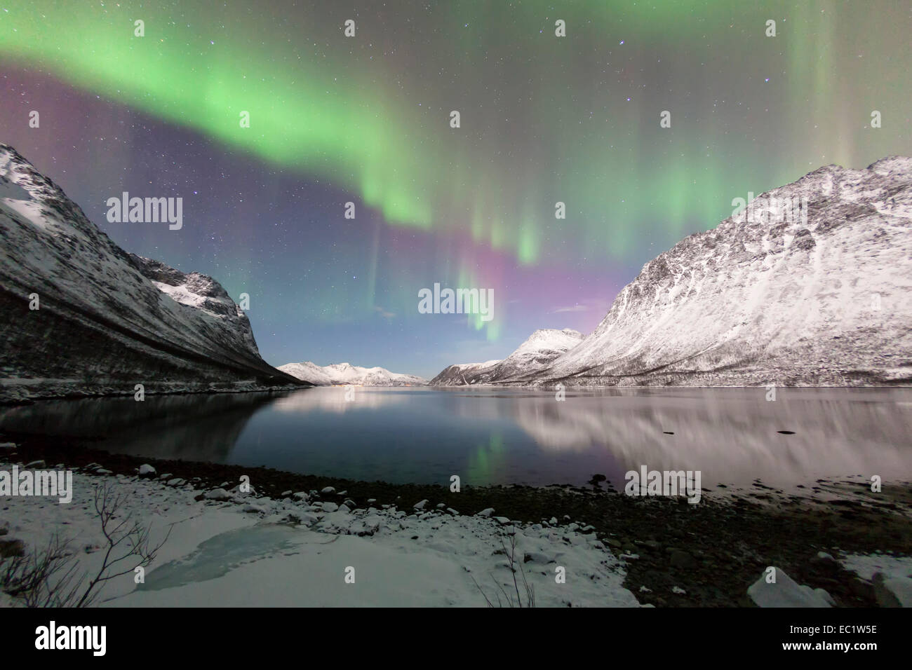 Norway troms grotfjord hi-res stock photography and images - Alamy