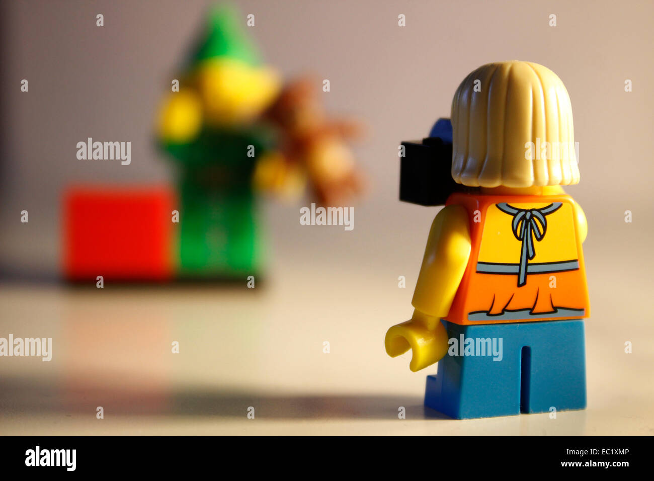 Lego photographer camera hi-res stock photography and images - Alamy