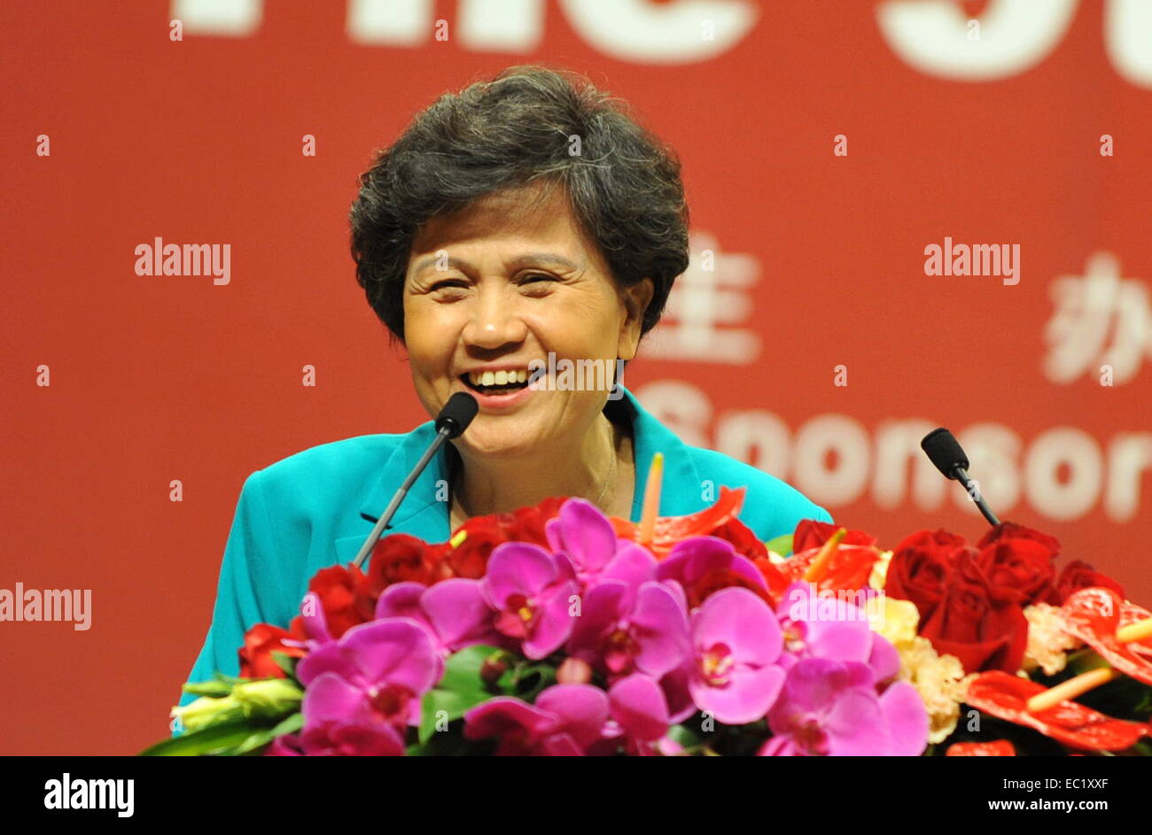 Xiamen, China's Fujian Province. 8th Dec, 2014. Xu Lin, chief executive ...