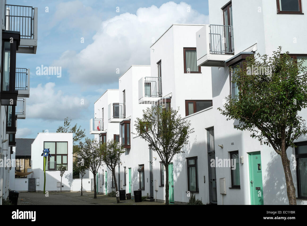 Hackney property housing Stock Photo Alamy