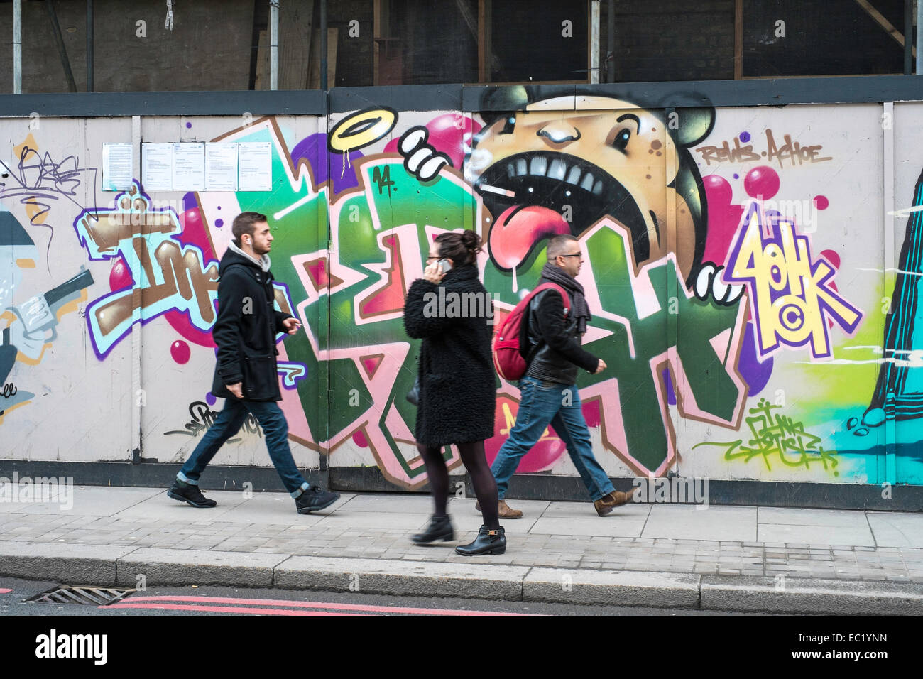 Graffiti, London, United Kingdom Stock Photo