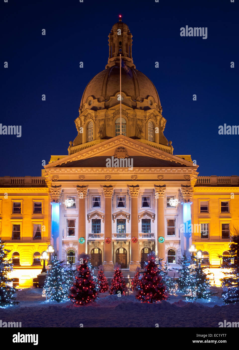 Alberta legislature grounds winter hires stock photography and images