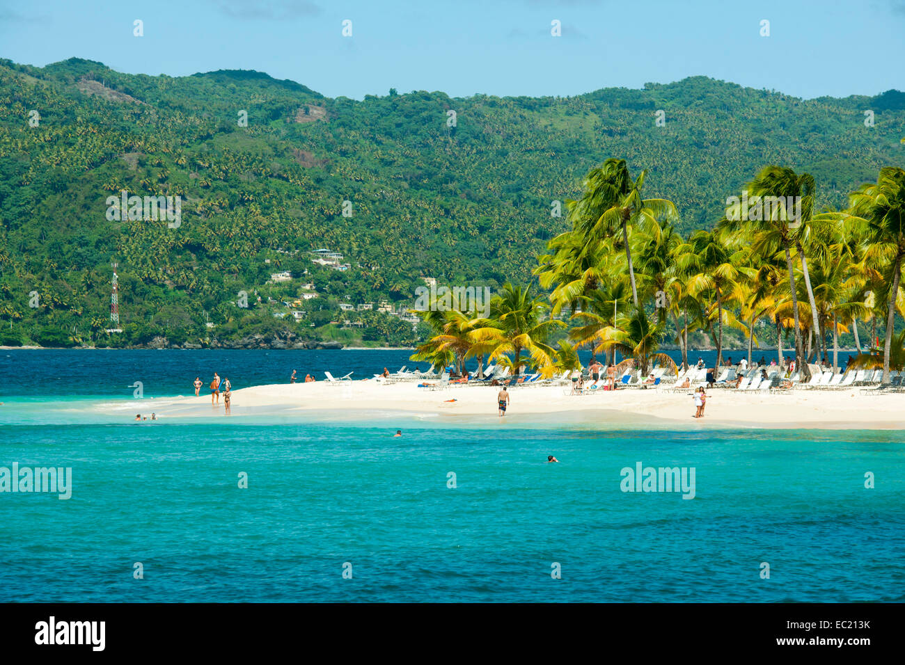 Dominikanische Republik, Halbinsel Samana, Santa Barbara de Samana Stock Photo, Royalty Free ...