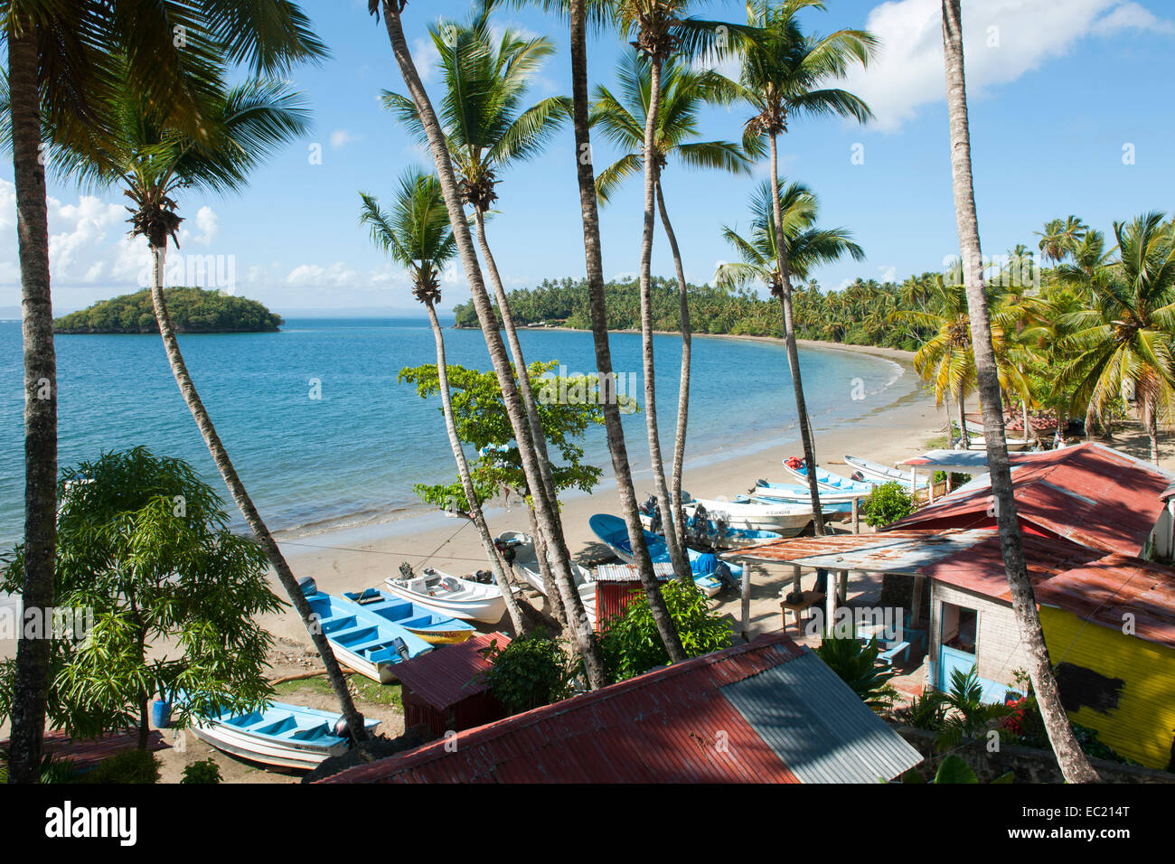 Dominikanische Republik, Halbinsel Samana, Santa Barbara de Samana ...