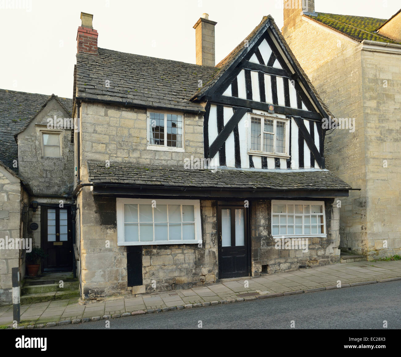 Westhaven House, New Street, Painswick 15th century Timber framed house