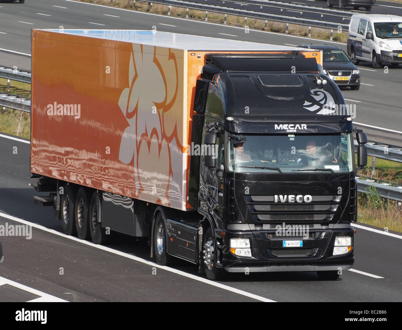 Iveco 450 Mecar Stock Photo Alamy