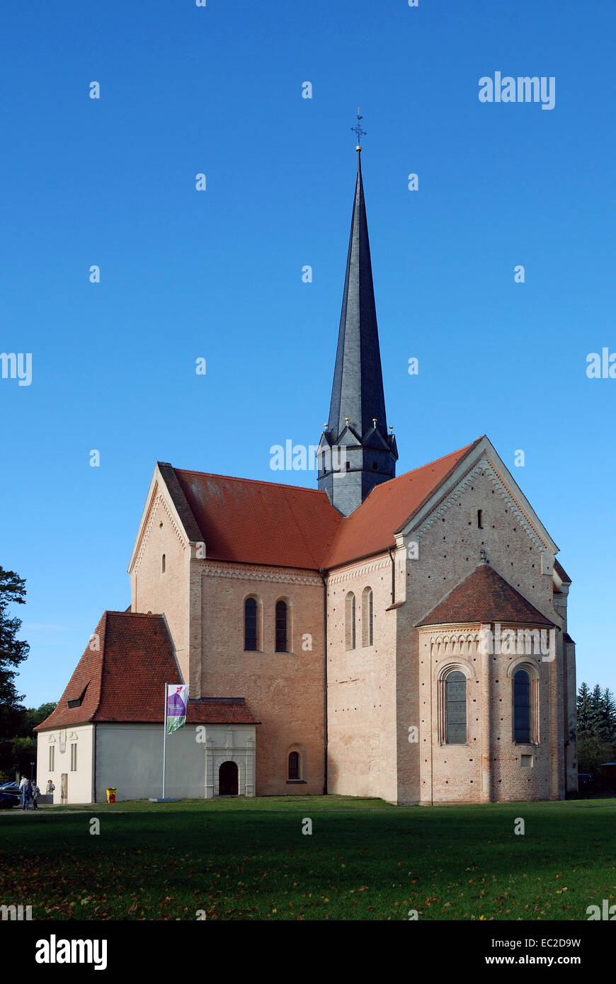 Monastery Church of Saint Mary in the Brandenburg Doberlug. Stock Photo