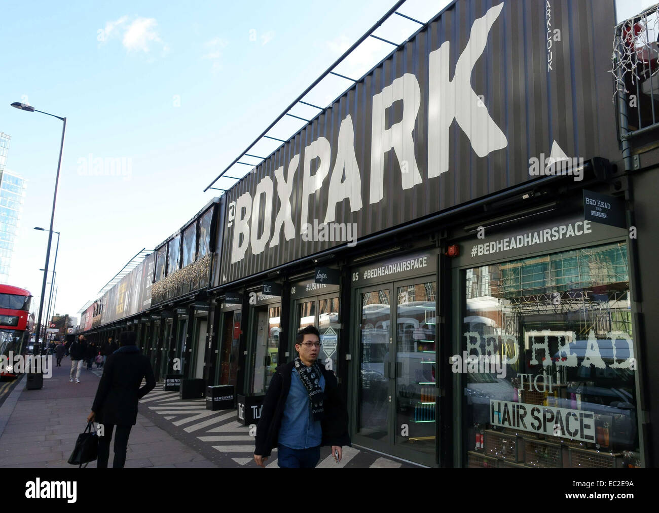 Pop Up Mall London , Boxpark Pop-Up Shipping Container Mall – LQUEET