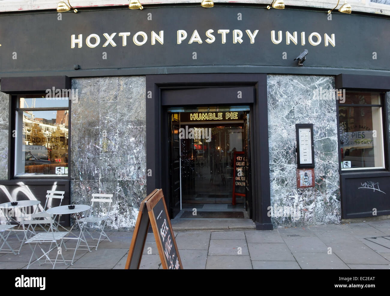 Hoxton Pastry Union cafe and bar, Hoxton, London Stock Photo Alamy