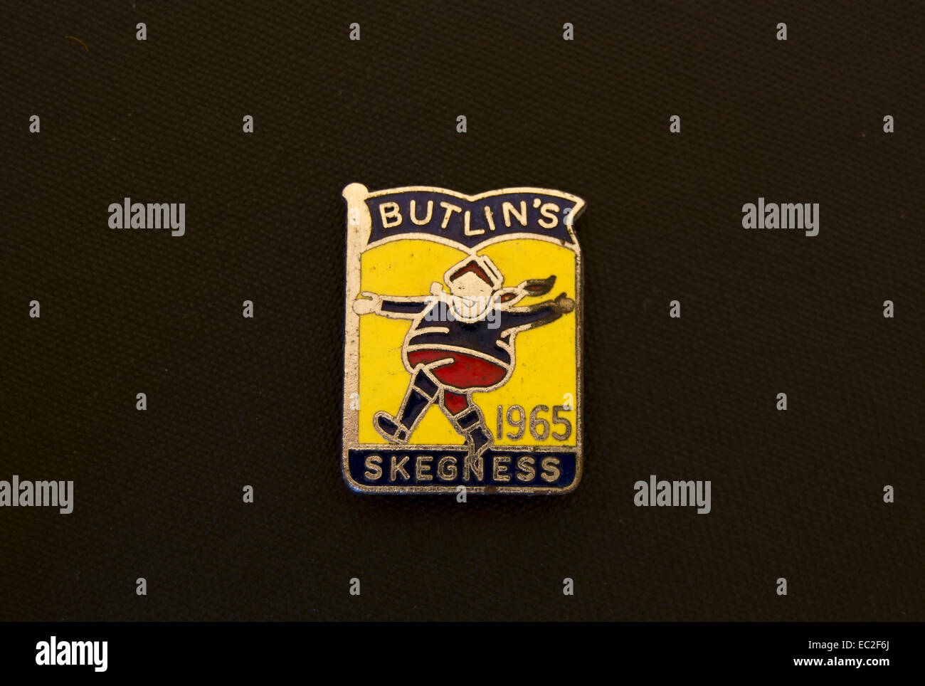 butlins, skegness, lapel badge of 1965 Stock Photo Alamy