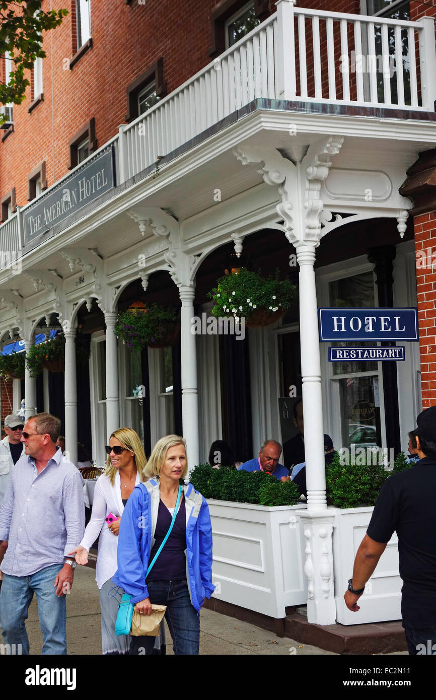 Sag harbor long island New York street scene Stock Photo Alamy