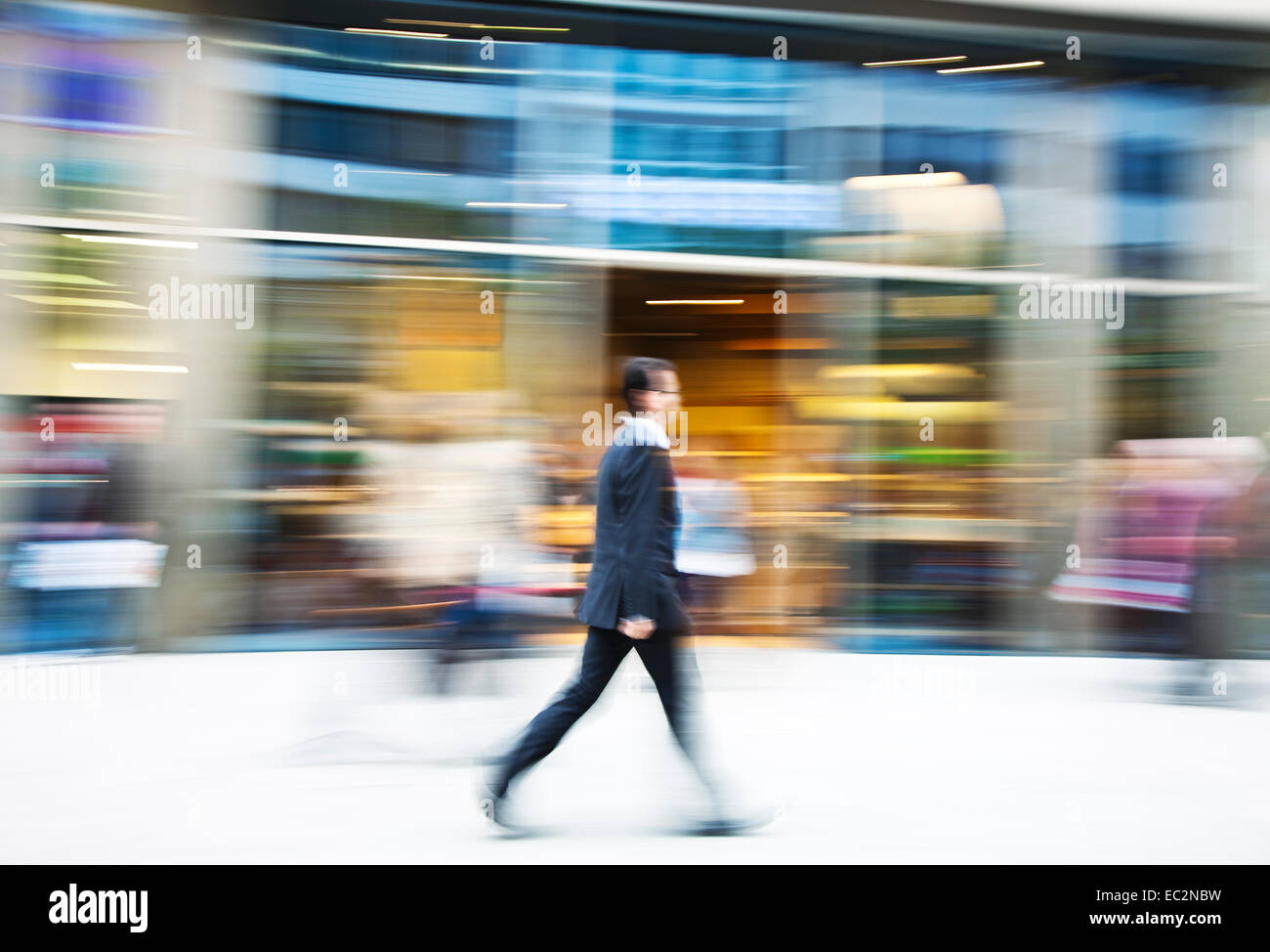 Blurred silhouette man walking in hi-res stock photography and images ...