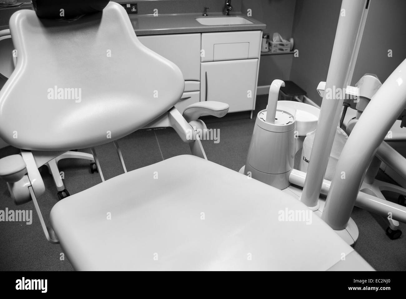 White dentist chair Stock Photo