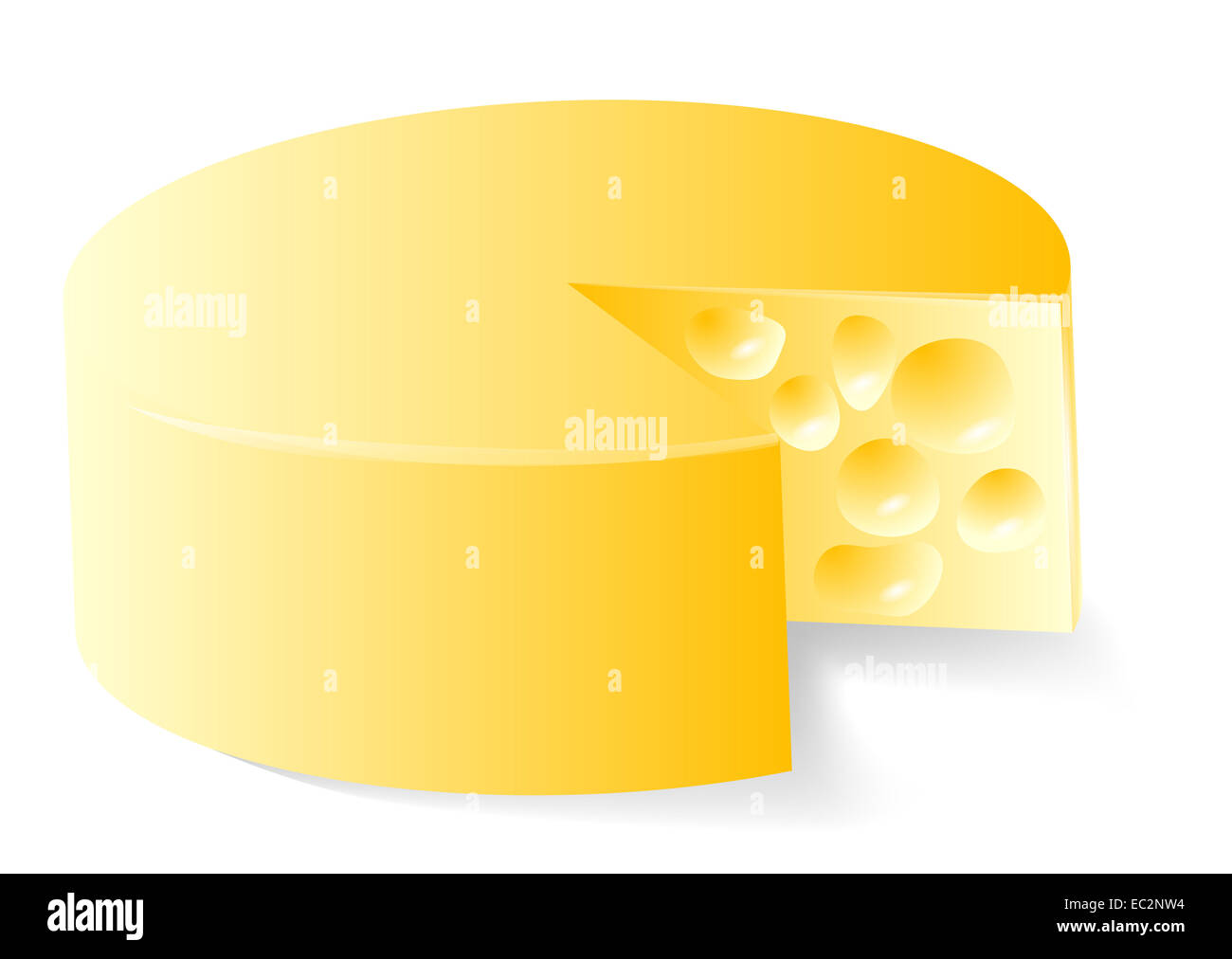 cheese on a white background Stock Photo - Alamy