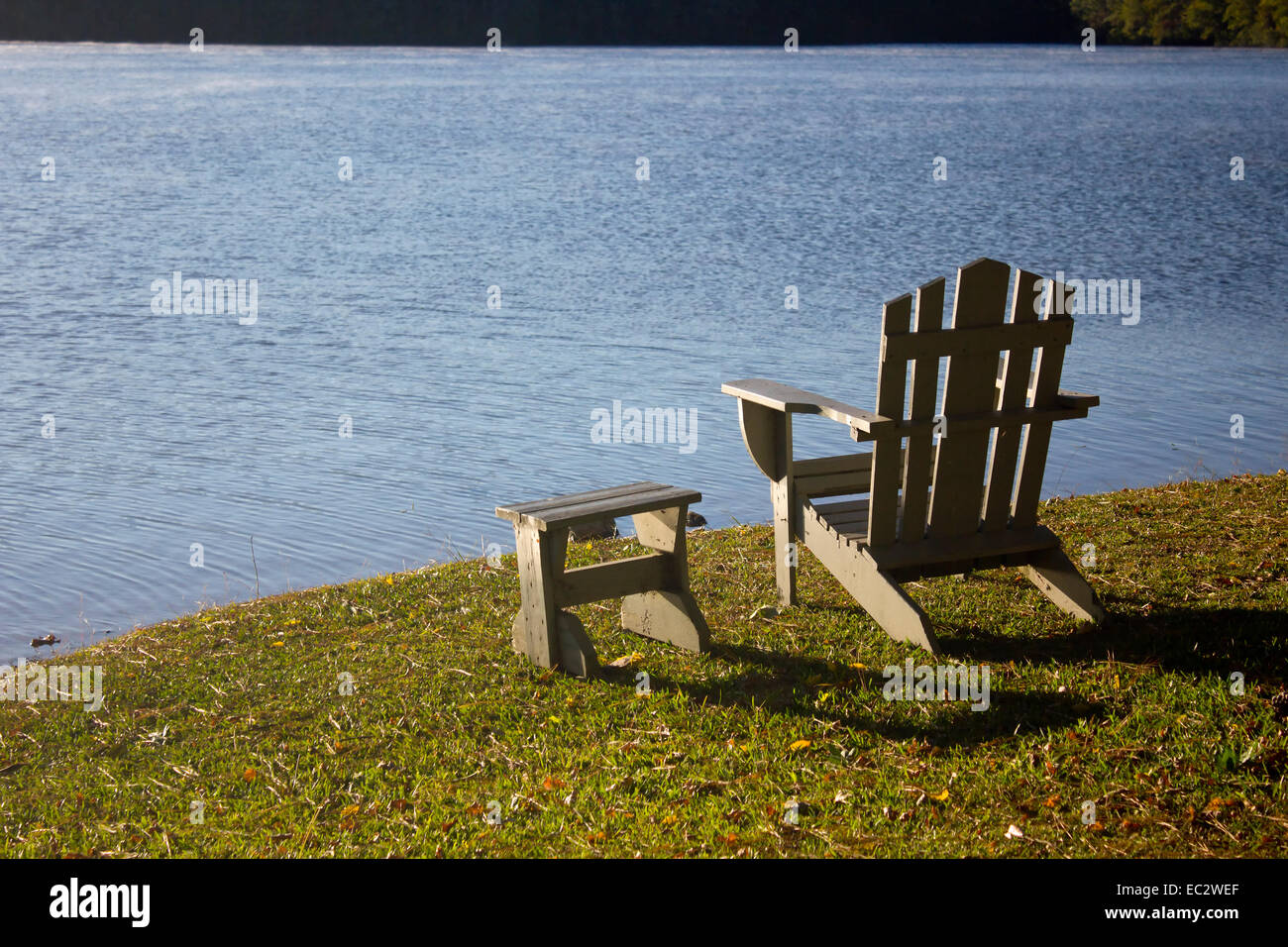 empty beach chair Stock Photo Alamy