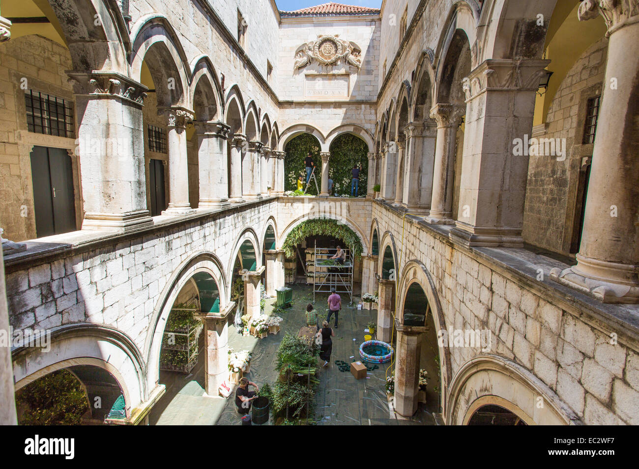 Fabiola Beracasa and Jason Beckman wedding preparations at Dubrovnik ...