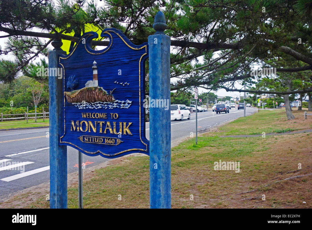 Montauk light house hires stock photography and images Alamy