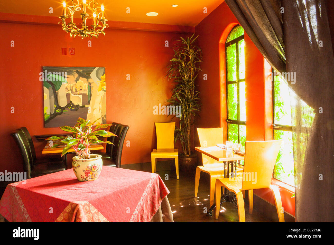 Luna Red Restaurant, San Luis Obispo, California, United States of America Stock Photo