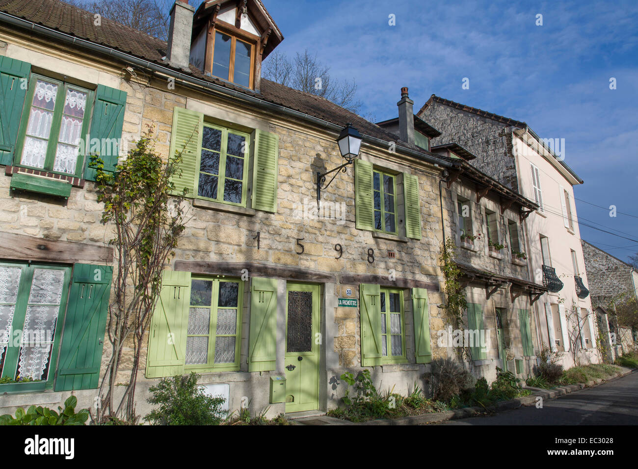 France, Val d'Oise, Auvers-sur-Oise, The village where Vincent Van Gogh was living at the time of his death in 1890. Stock Photo