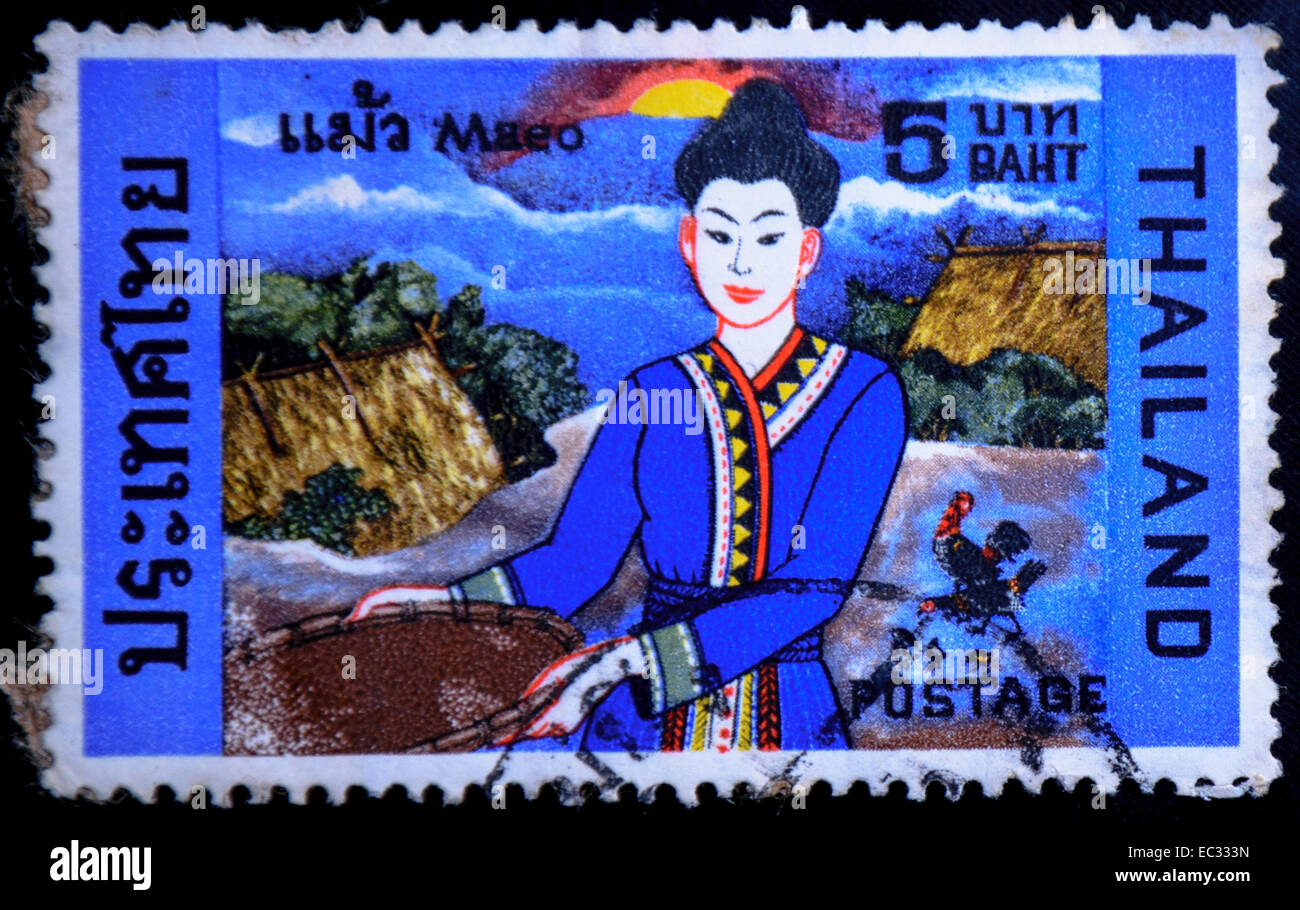 Postage stamp thailand hires stock photography and images Alamy
