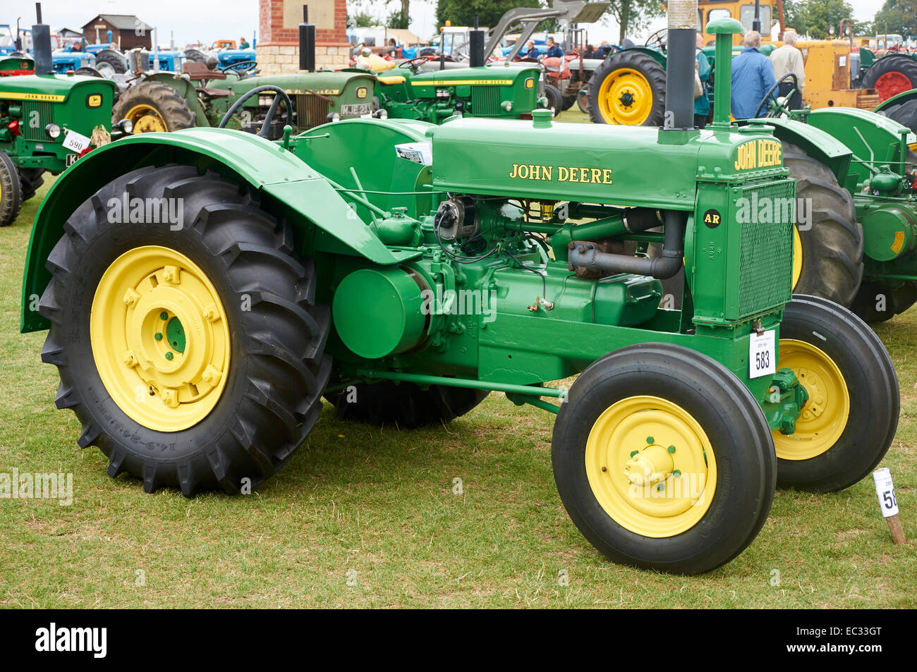 Vintage Vehicle on display at a heritage vehicle rally at the lincolsnhire show grounds, Lincoln