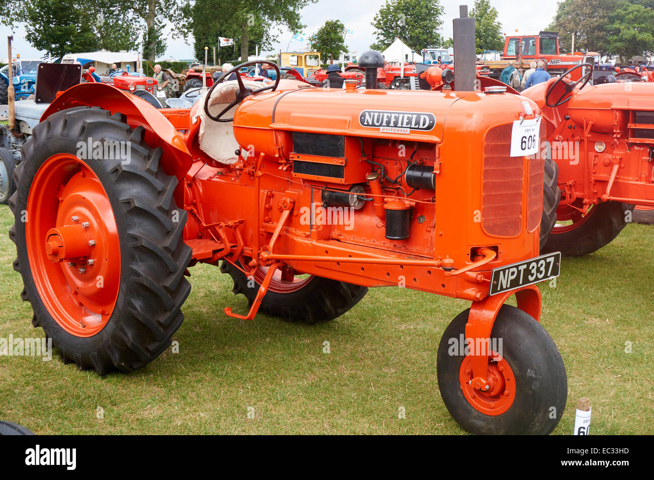 Vintage Vehicle on display at a heritage vehicle rally at the