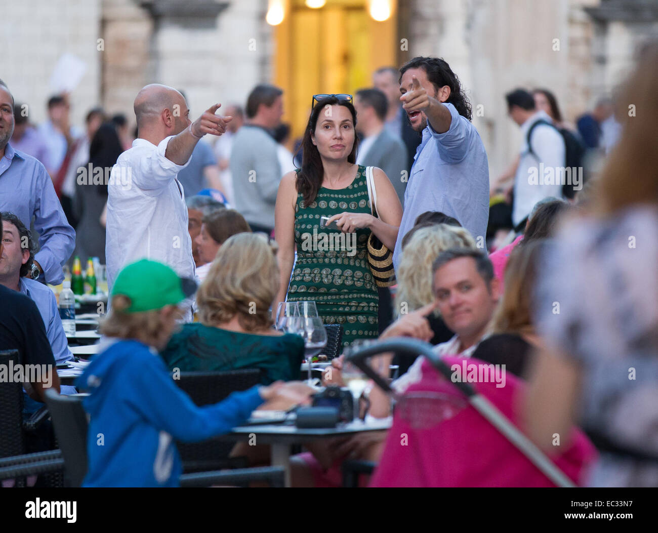 Fabiola Beracasa and Jason Beckman hold a welcome party for friends and ...