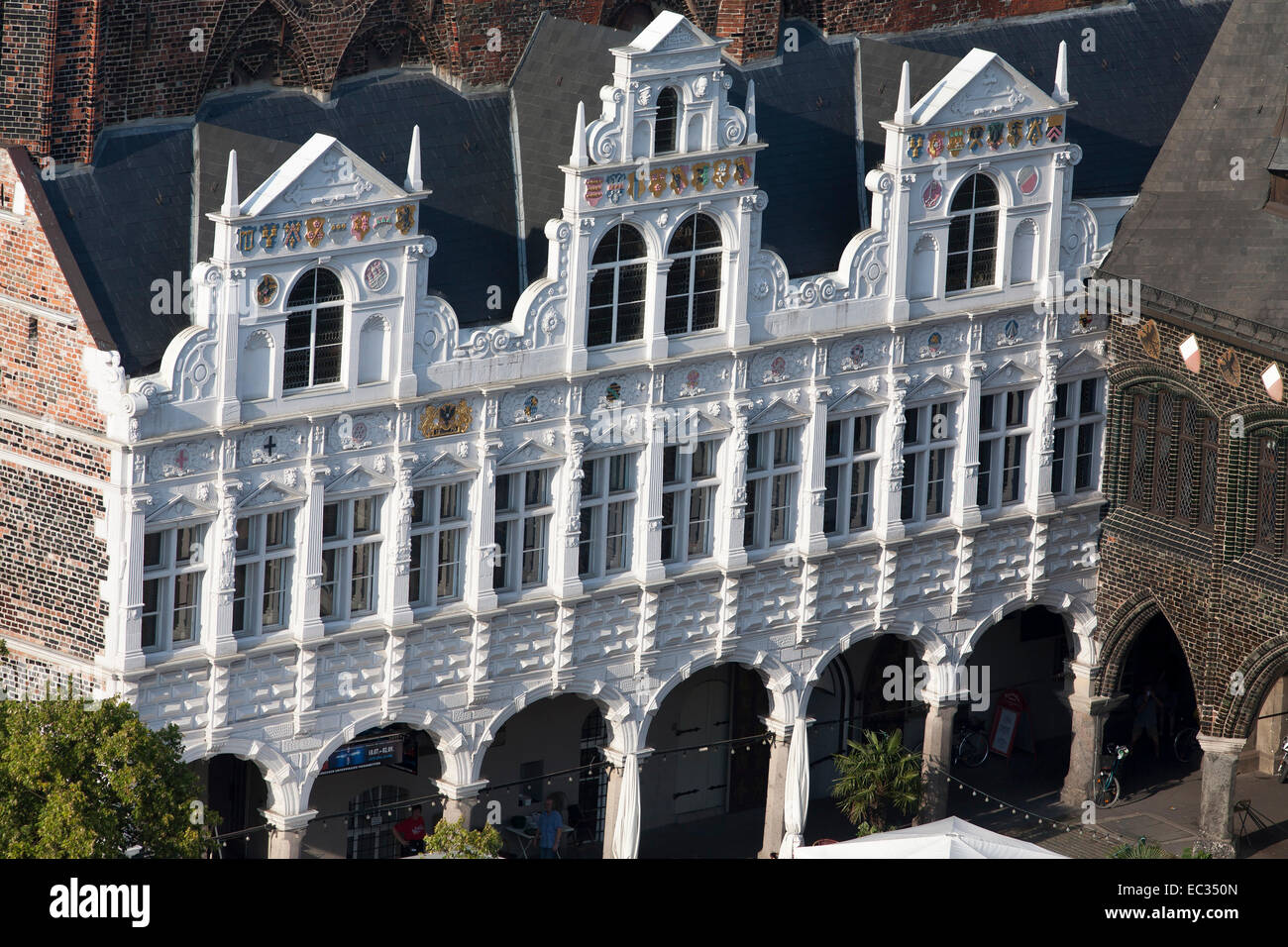 Germany, SchleswigHolstein, Lubeck, Rathaus, City Hall Stock Photo Alamy