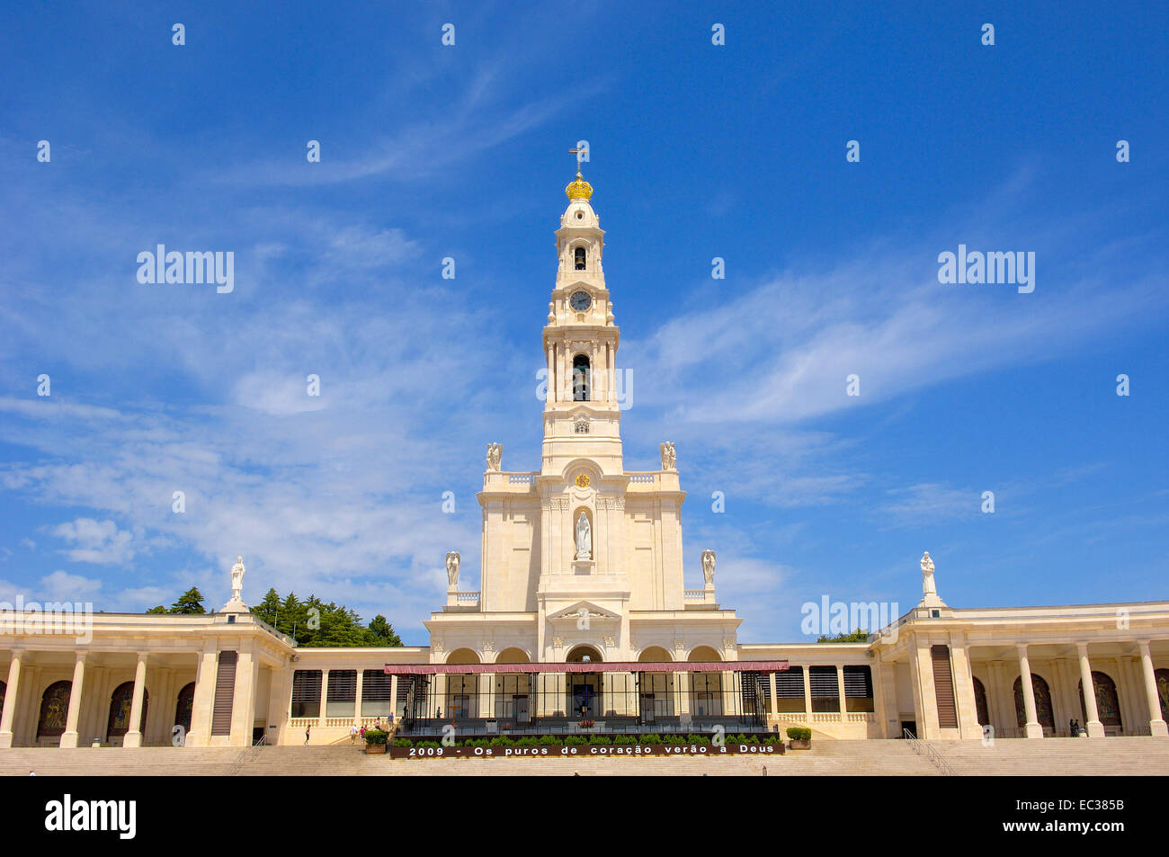 Sanctuary of Our Lady of Fatima, Fatima, Estremadura, Portugal, Europe Stock Photo