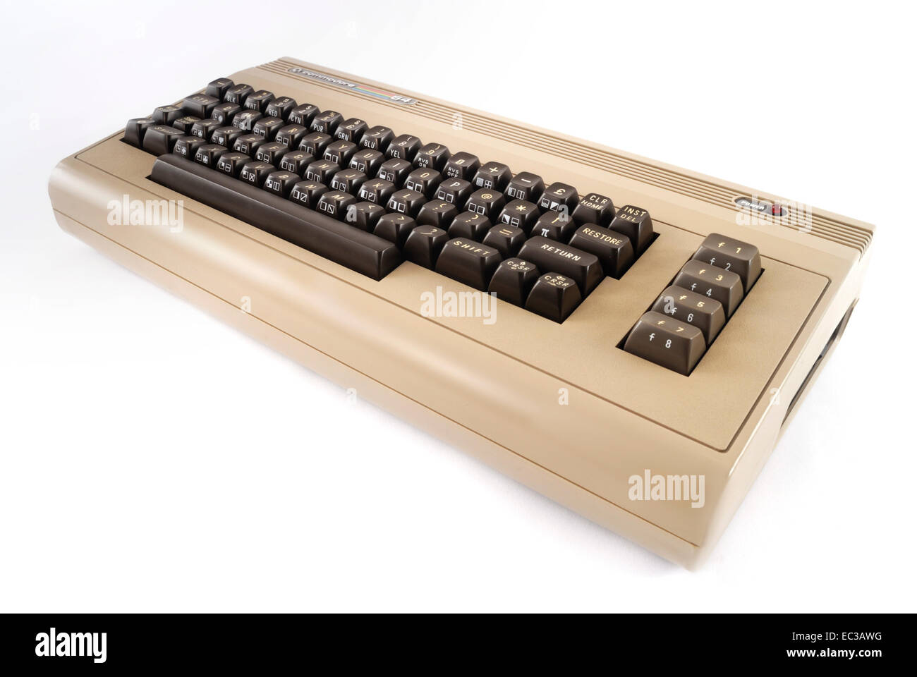 Commodore C64, 64er, 8 Bit Homecomputer, 1986 Stock Photo