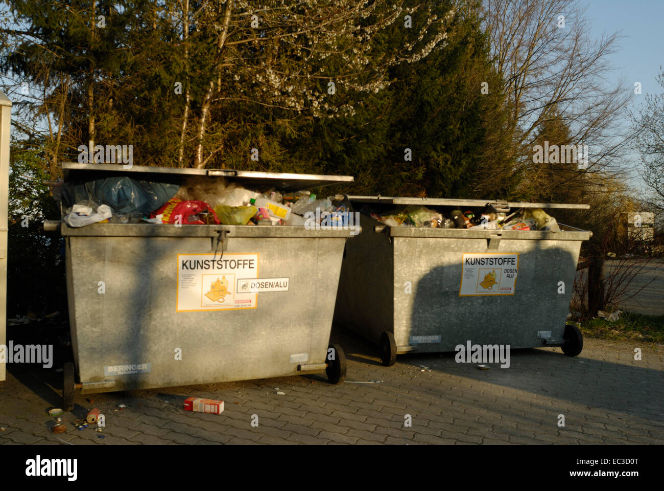 Hazardous Waste Plastics Stock Photo Alamy