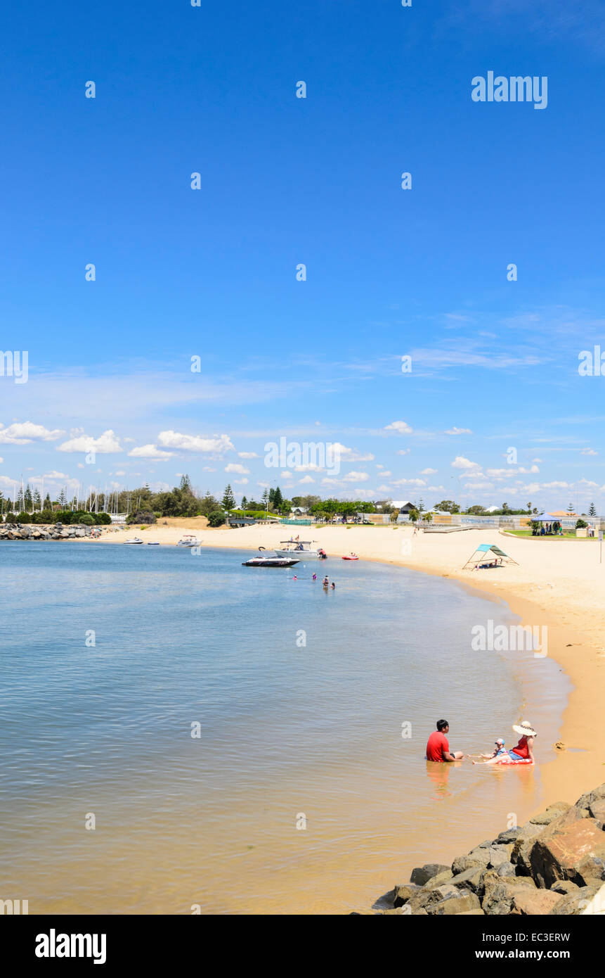 Koombana Bay at Marlston Waterfront, Bunbury, Western Australia, Australia Stock Photo